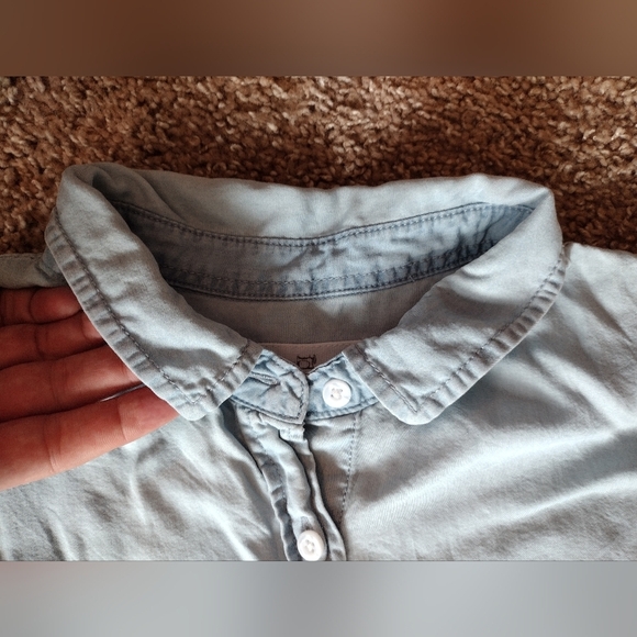 Thread & Supply Denim Lightweight Button Down - Picture 2 of 12